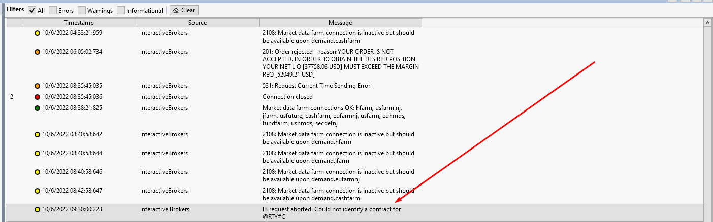 WealthLab - Could-not-identify-a-contract-Mapped-symbol-IB