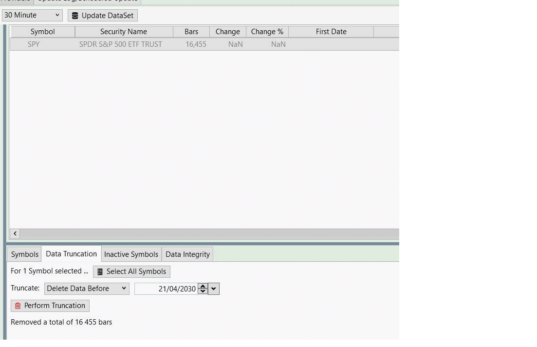 UnabletotruncatesymbolsofaDataSet WealthLab